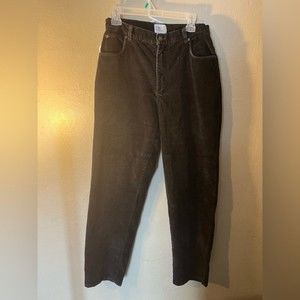 BLACK corduroy pants